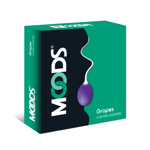 Moods Condom (03 Units) - Grapes