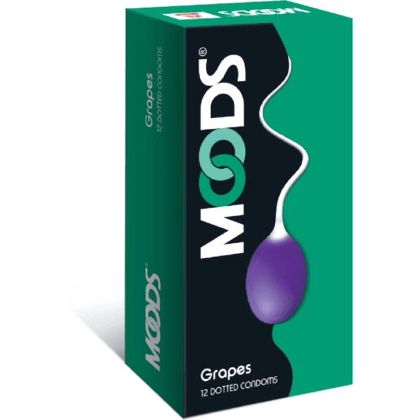 Moods Condom (12 Units) - Grapes